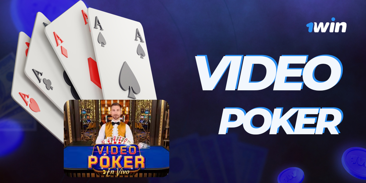 Video poker at 1win online casino for Egyptian users