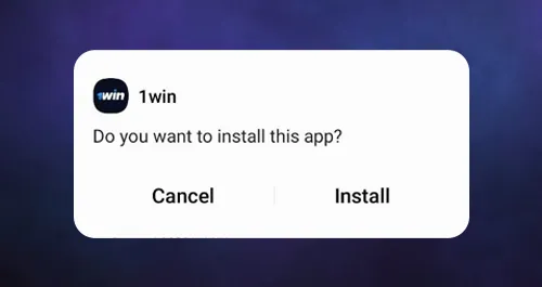 تثبيت تطبيق 1win. اتبع الإرشادات للحصول على تجربة لعب سلسة على منصة 1win.